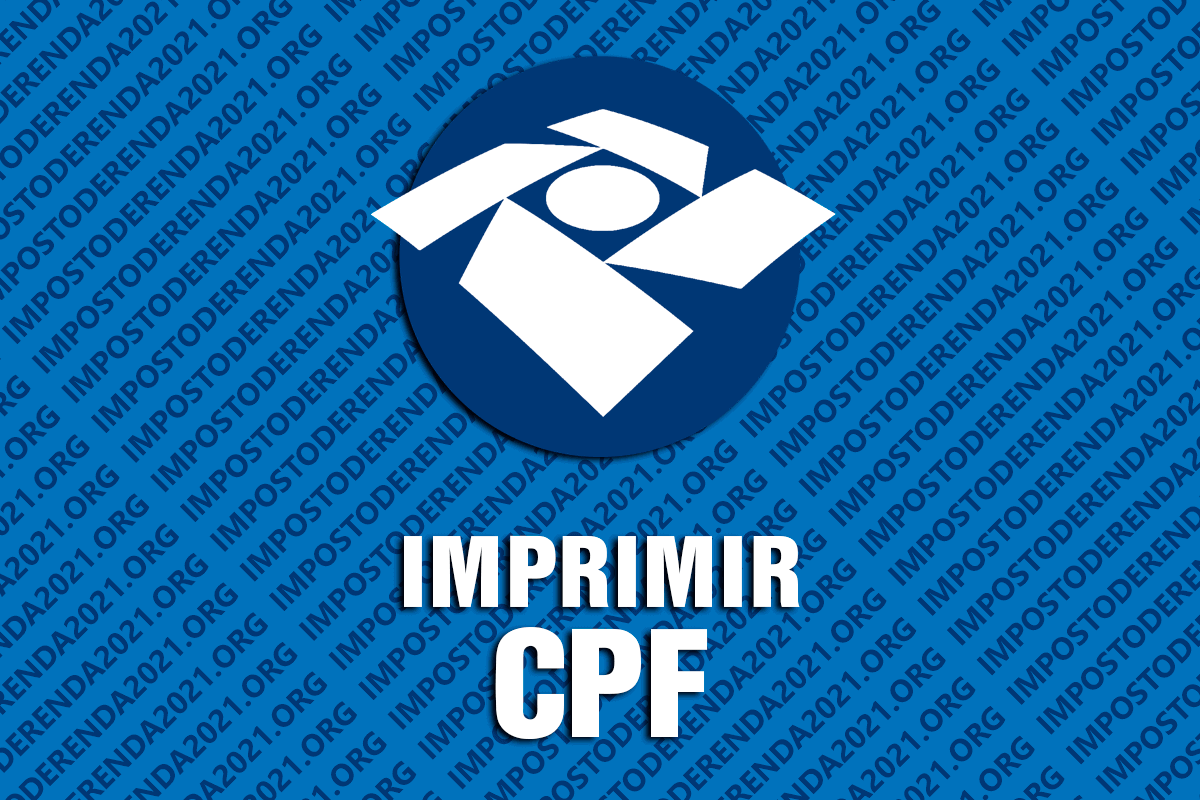 Imprimir CPF